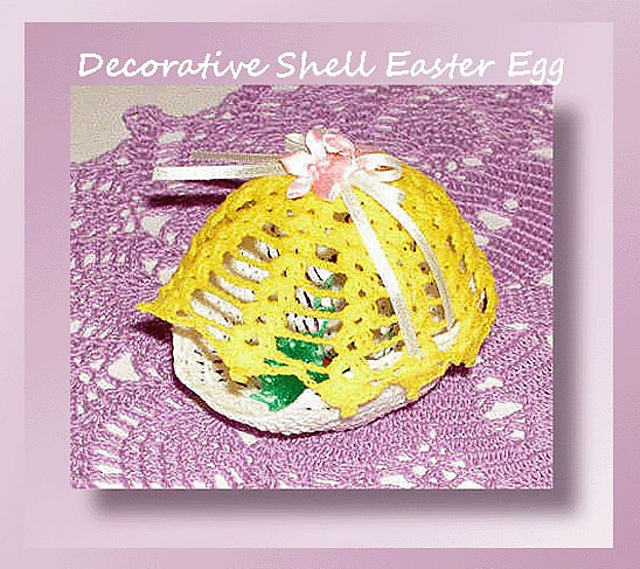 Decorative Shell Easter Egg
