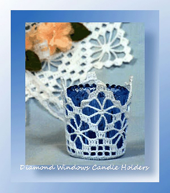 Diamond Windows Candle Holder