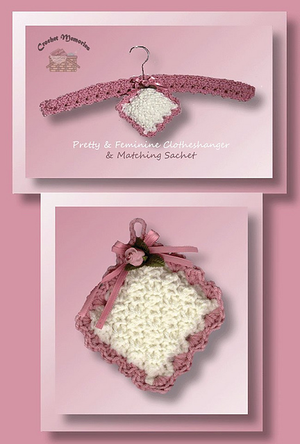 Pretty Hanger & Sachet