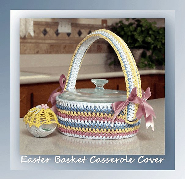 Easter Basket Casserole Cover