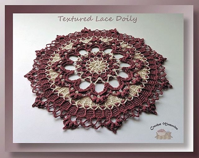 Textured Lace Doily