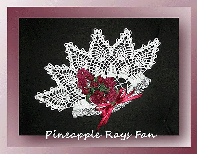 Pineapple Rays Fan