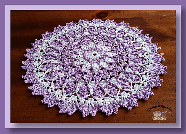 Glory Elegant Textured Doily