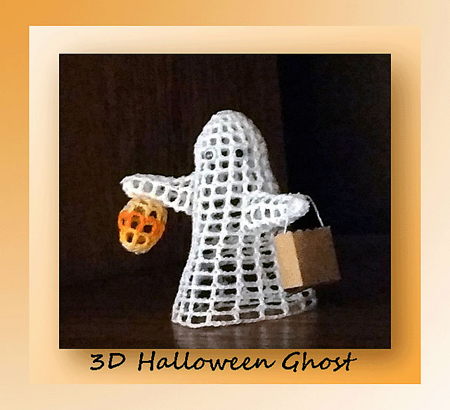 3D Halloween Ghost
