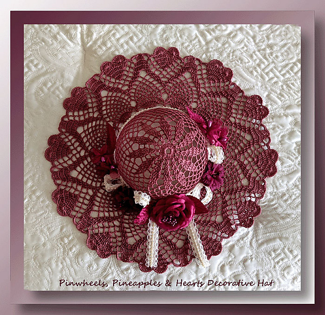 Pineapples & Hearts Hat