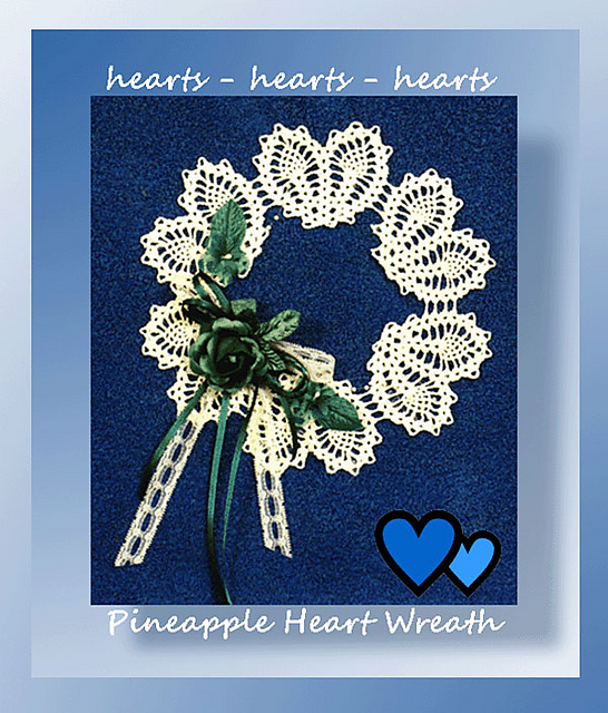 Pineapple Heart Wreath