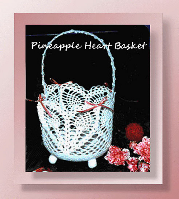 Pineapple Heart Basket