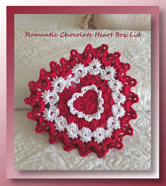 Romantic Chocolate Heart Lid