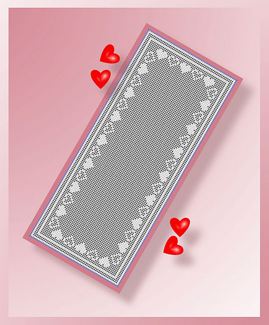 Simple Sweetheart Runner