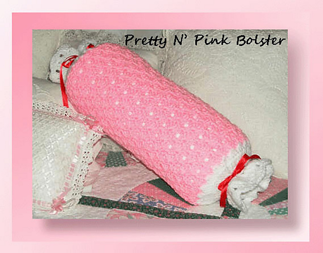 Pretty N’ Pink Bolster