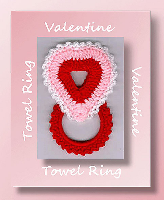 Valentine Towel Ring