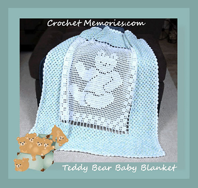 Teddy Bear Baby Blanket