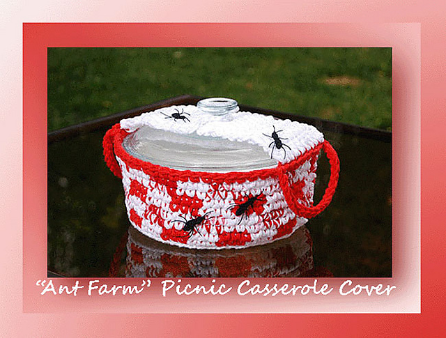Ant Farm Casserole Cover