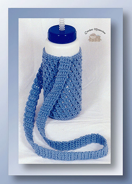 Cross Stitch Bottle Holder