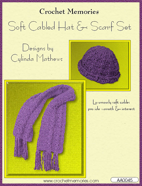 Cabled Hat & Scarf