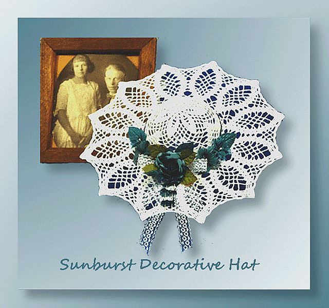 Sunburst Decorative Hat