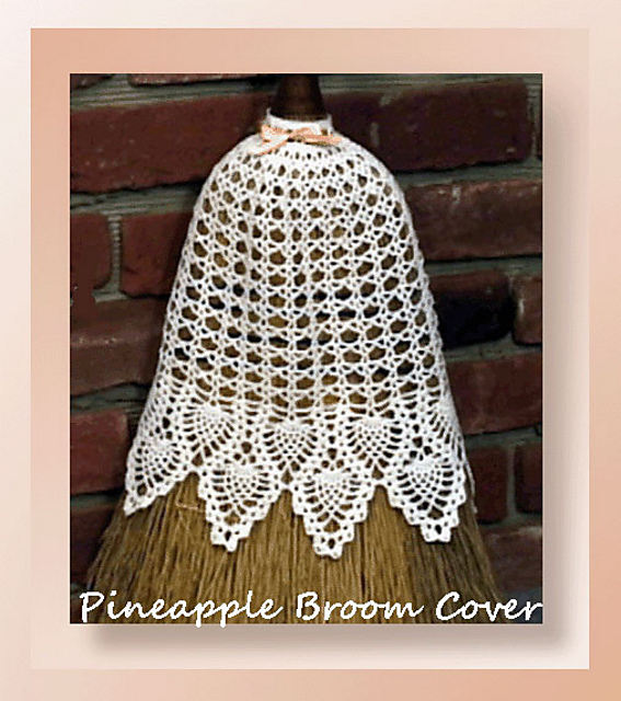 Pineapple Broom Cover