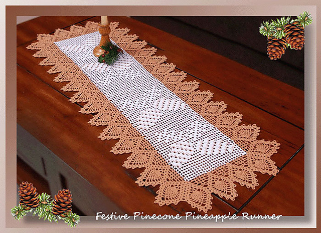 Pinecone Pineapple Runner