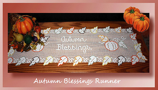 Autumn Blessings Runner