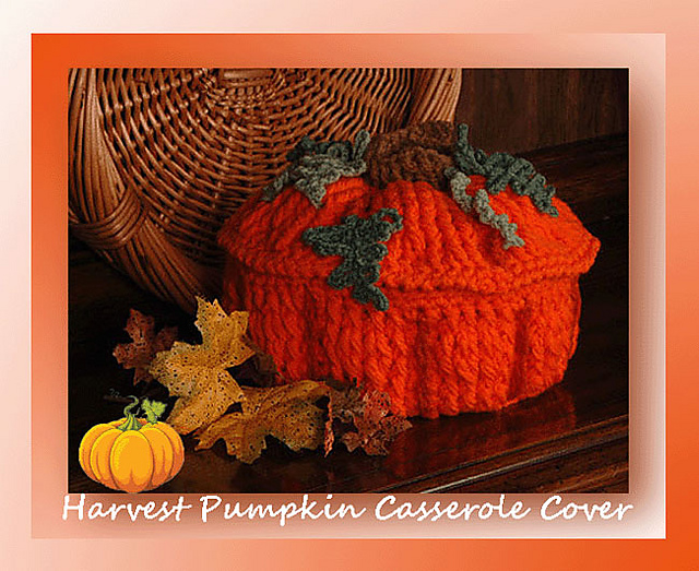 Pumpkin Casserole Cover