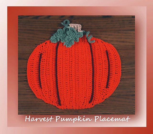 Harvest Pumpkin Placemat