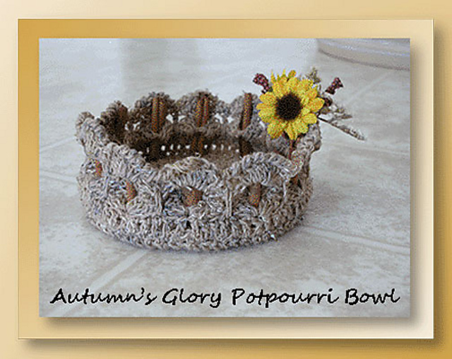 Autumn Potpourri Bowl