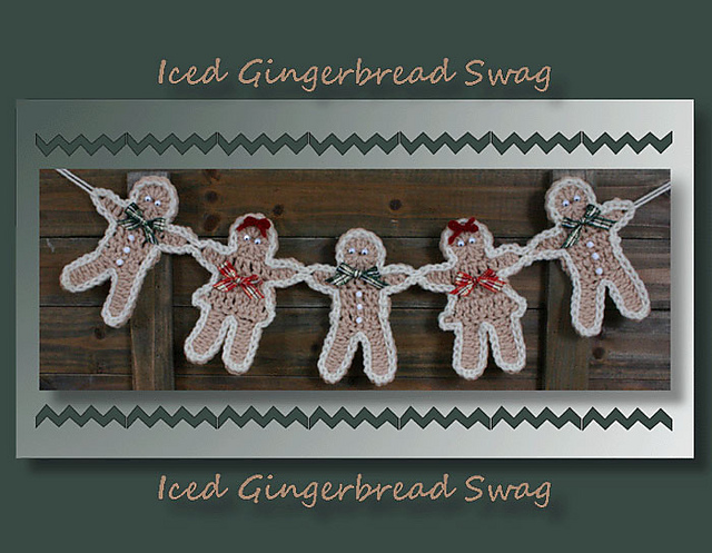 Iced Gingerbread Swag