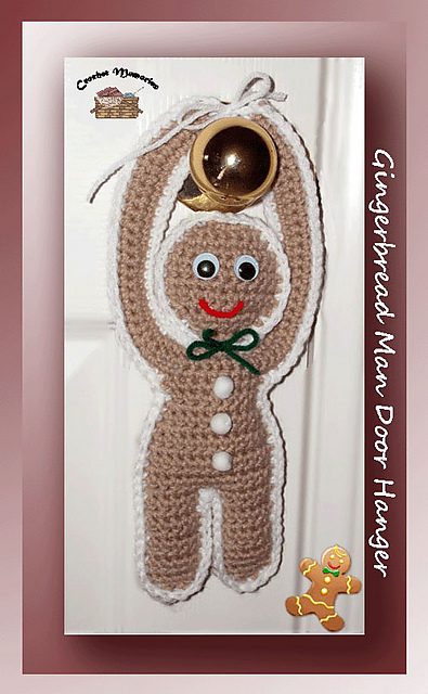 Gingerbread Man Door Hanger