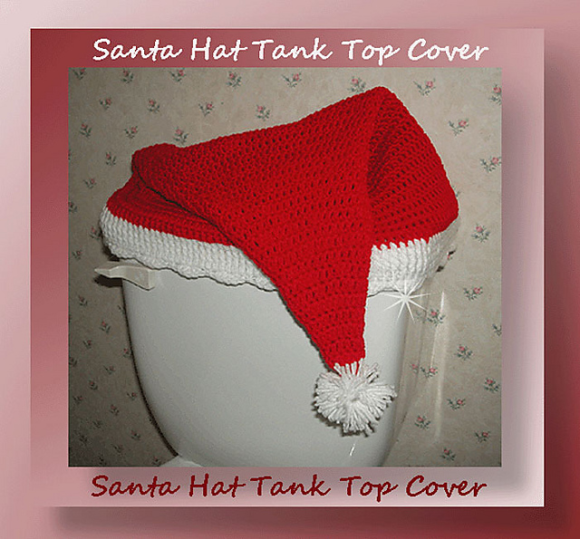 0383 Santa Hat Tank Top Cover