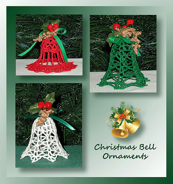 Christmas Bell Ornament Set