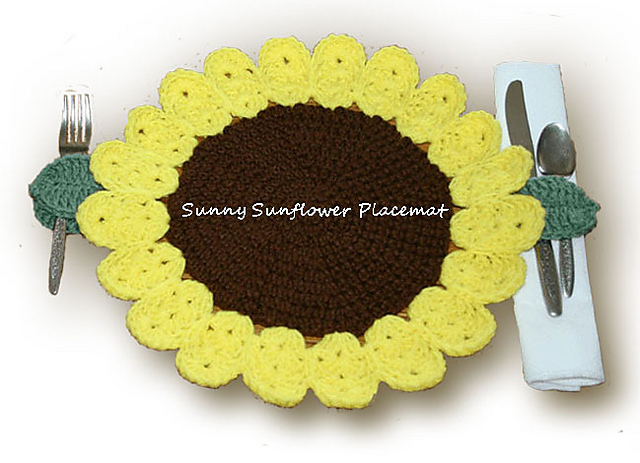 Sunny Sunflower Placemat