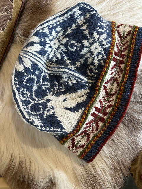 Reindeer Cap with 5 panels