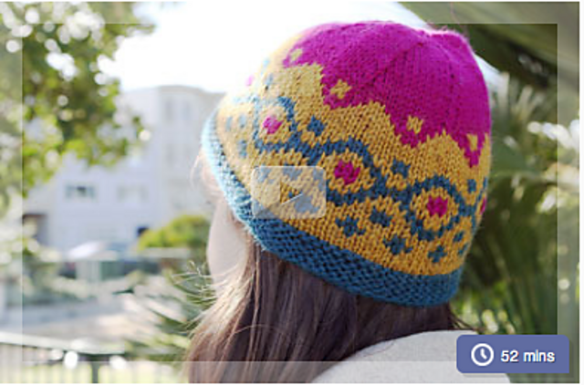 Fair Isle Knit Hat