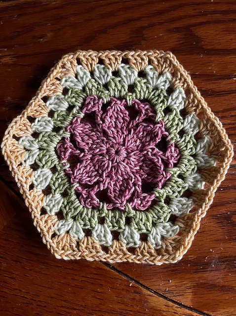 Floral Hexagon