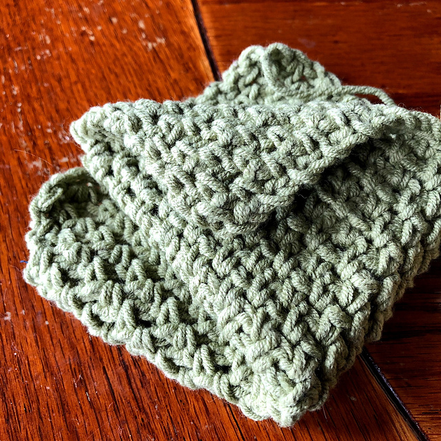 Linen Stitch Wash Cloth