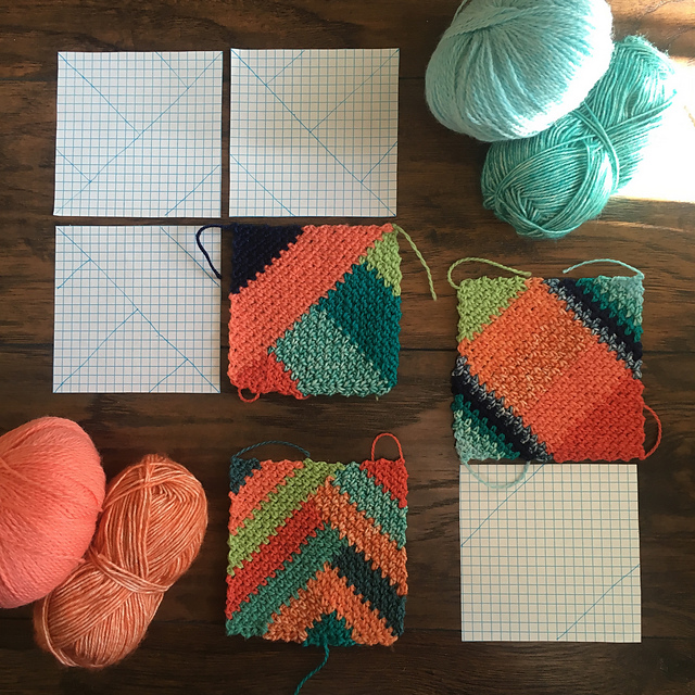Linen Stitch Quilt Blocks
