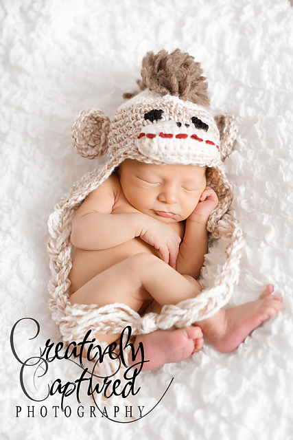 Sock Monkey Hat