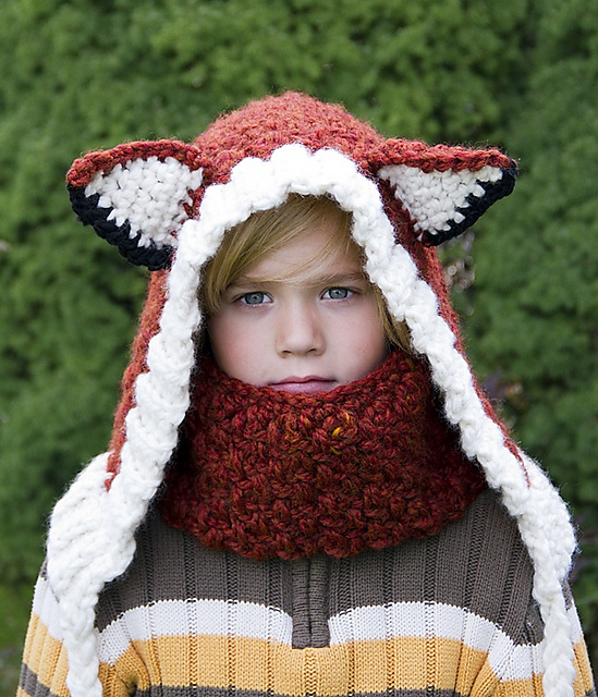 Fox Hood and Cowl