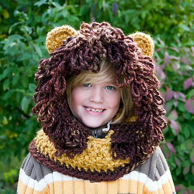 Lion Hood Cowl