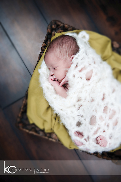Newborn Cocoon Snuggly and Headband