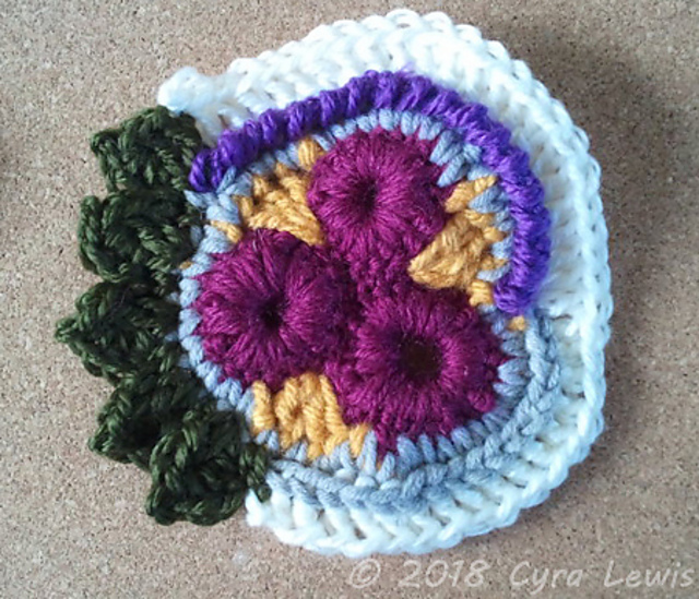 Freeform Scrumbles & Shamrock Leaf