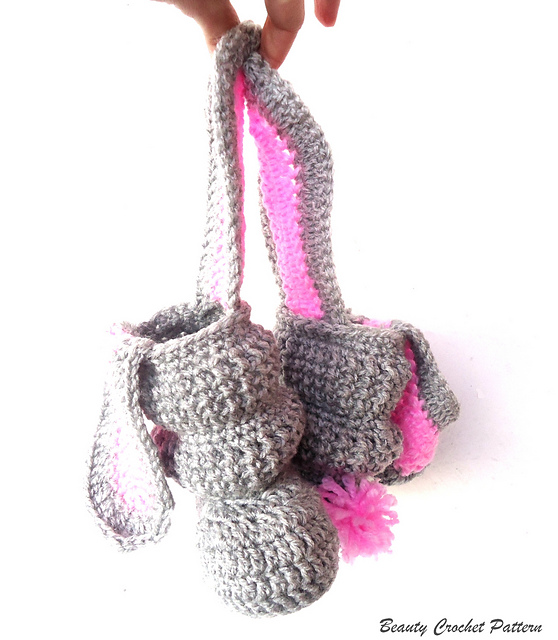 Bunny Rabbit Baby Boots
