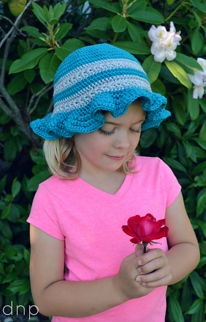 Silver Stars Sunhat