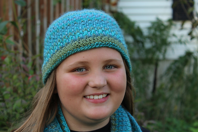 Woven Herringbones Hat