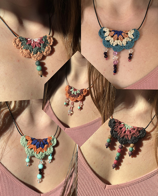 Bohemian Flower Pendant