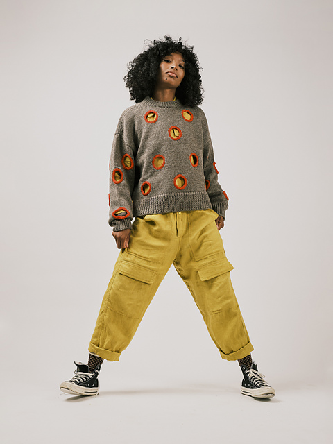 Ravelry: HOLE SWEATER pattern by Lindsay Degen