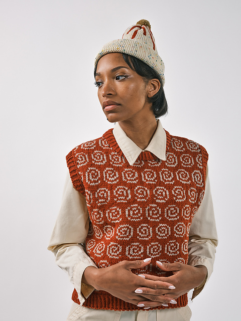 Ravelry: Narutomaki Vest pattern by Lindsay Degen