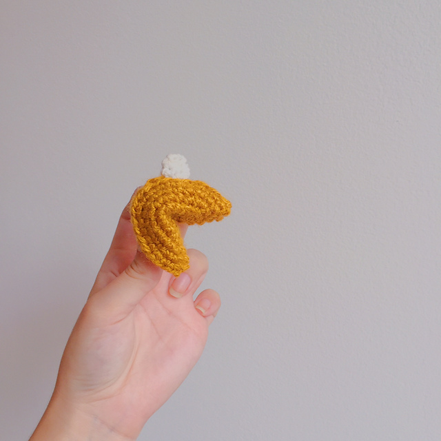 Fortune Cookie Amigurumi