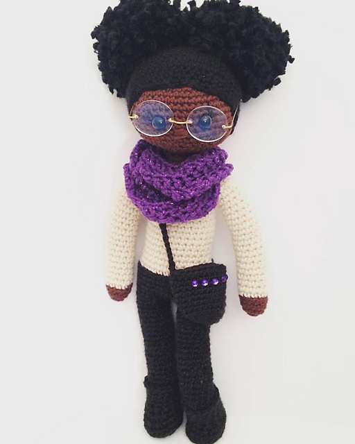 Afro Puffs African American Doll