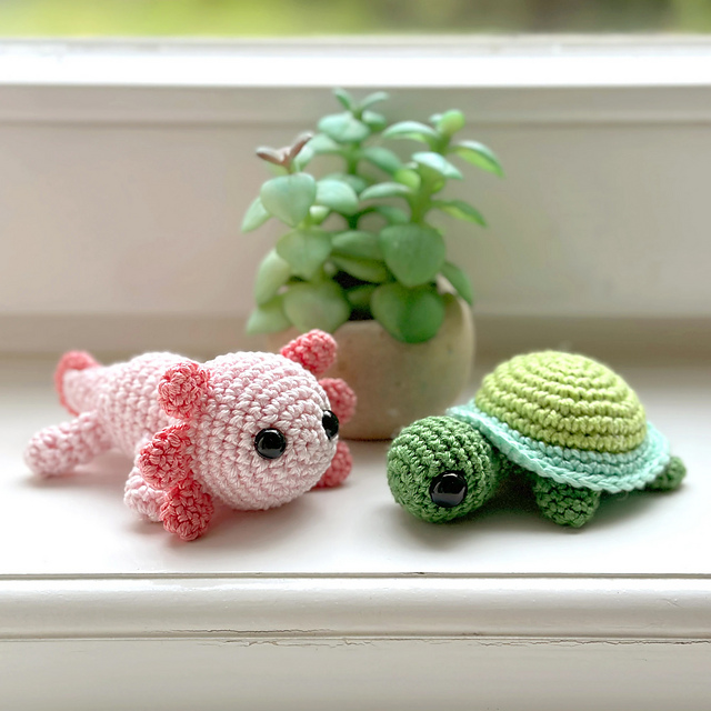 Lucy the Axolotl Amigurumi — foto 2